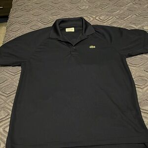 Lacrosse sport size 5/size large navy blue men’s polo COPY